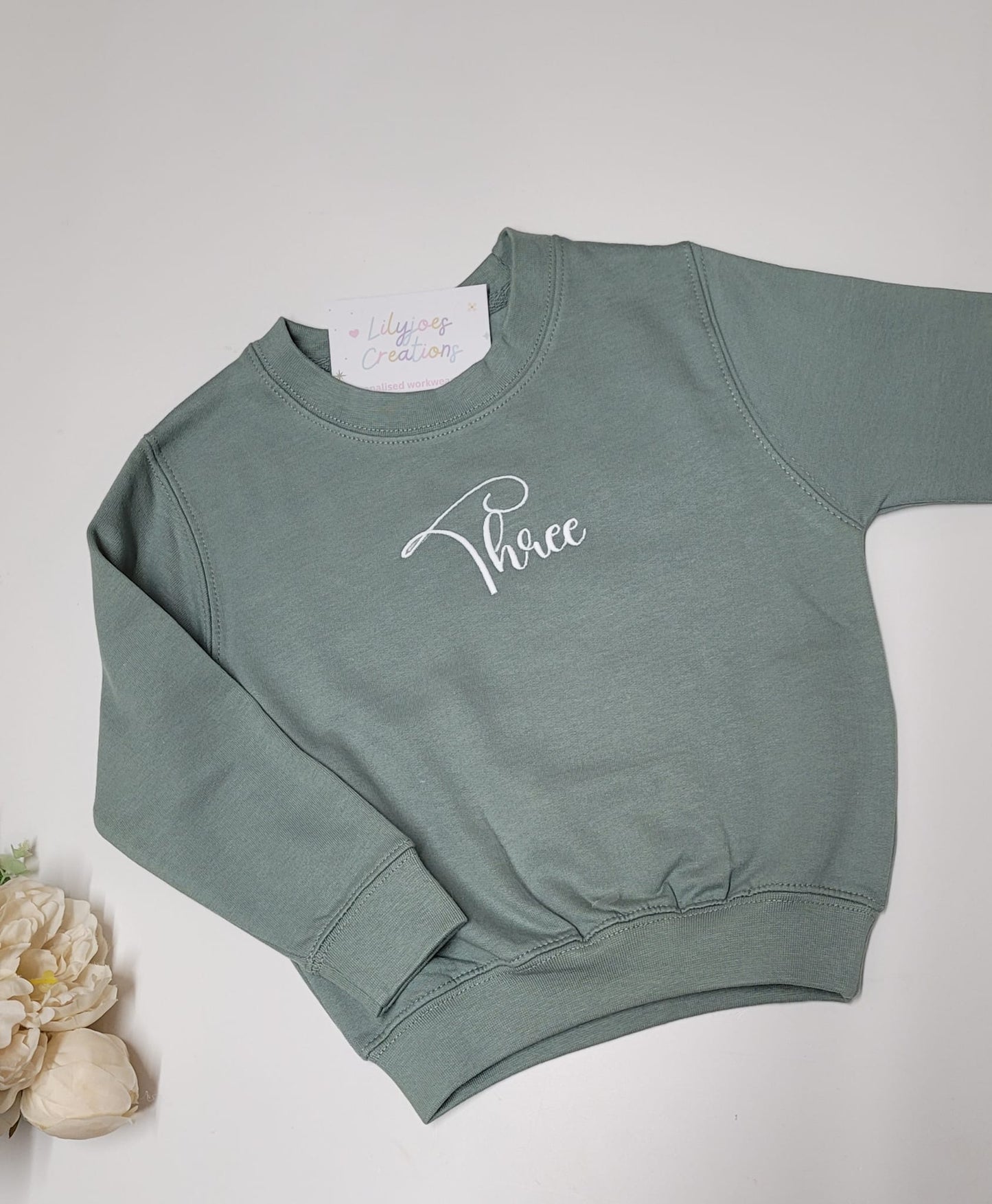 Personalised Kids Birthday Sweatshirt