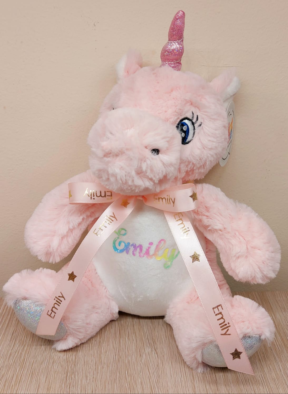 Personalised Unicorn Teddy