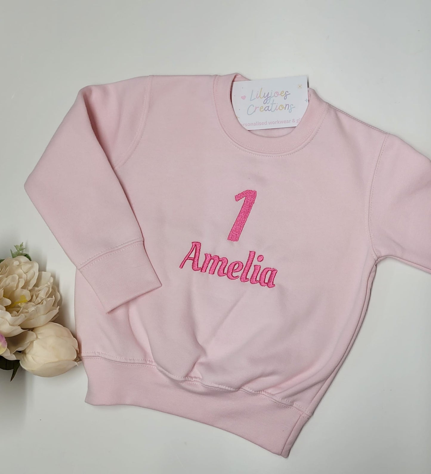 Personalised Kids Birthday Sweatshirt