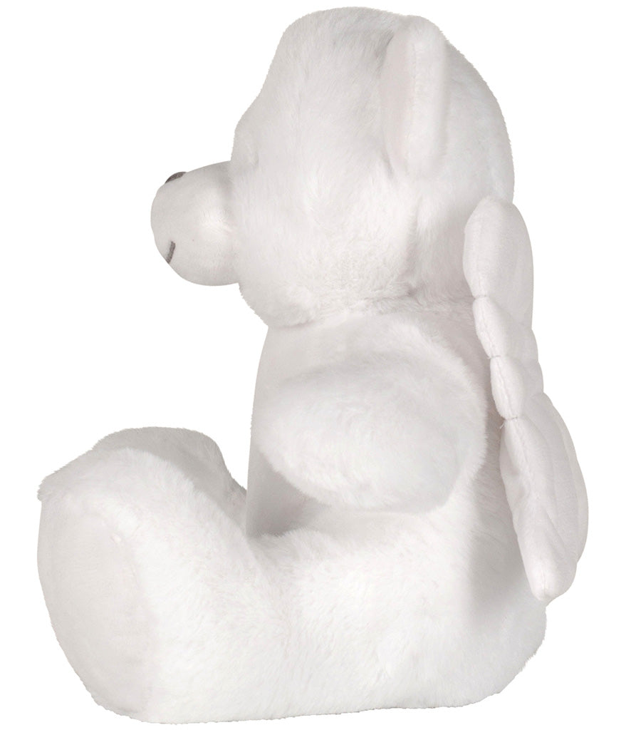 Personalised White Angel Bear