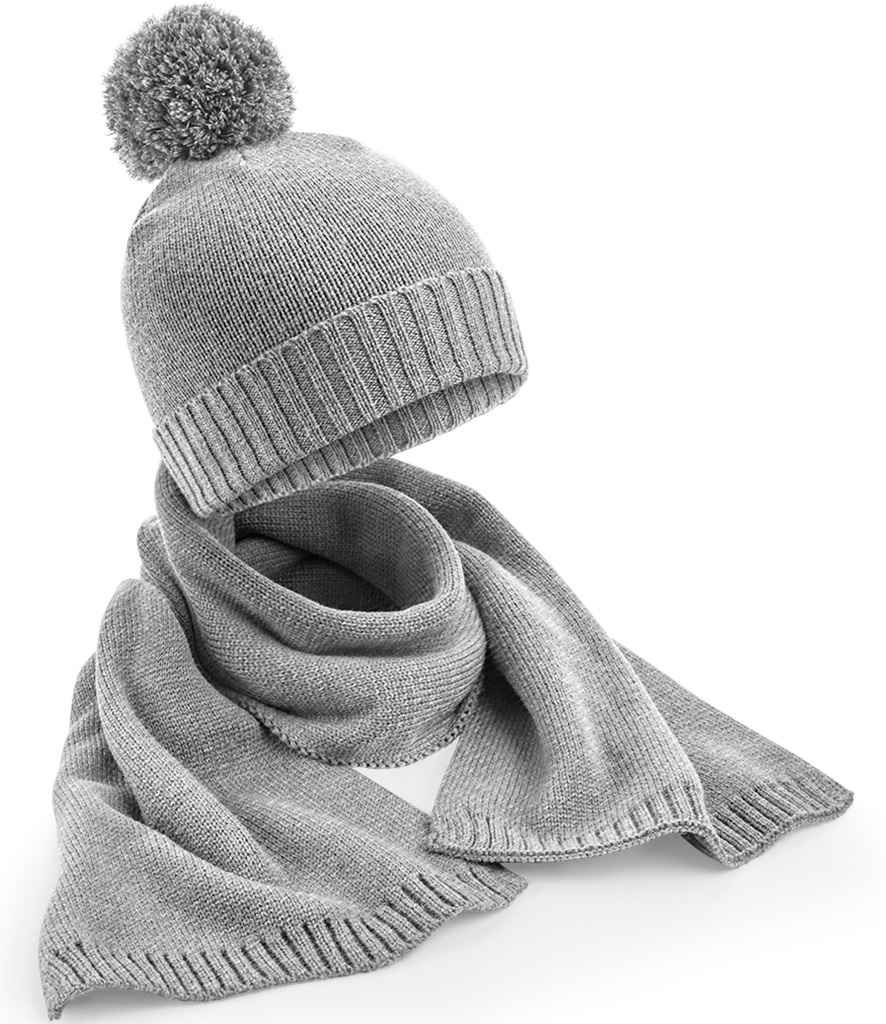 Scarf and Beanie Hat Set