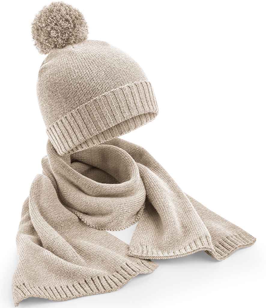 Scarf and Beanie Hat Set