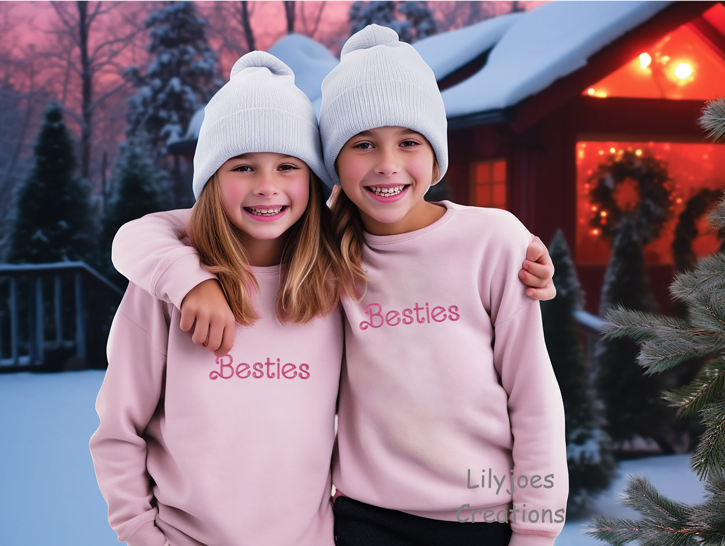 Besties Personalised Sweatshirt