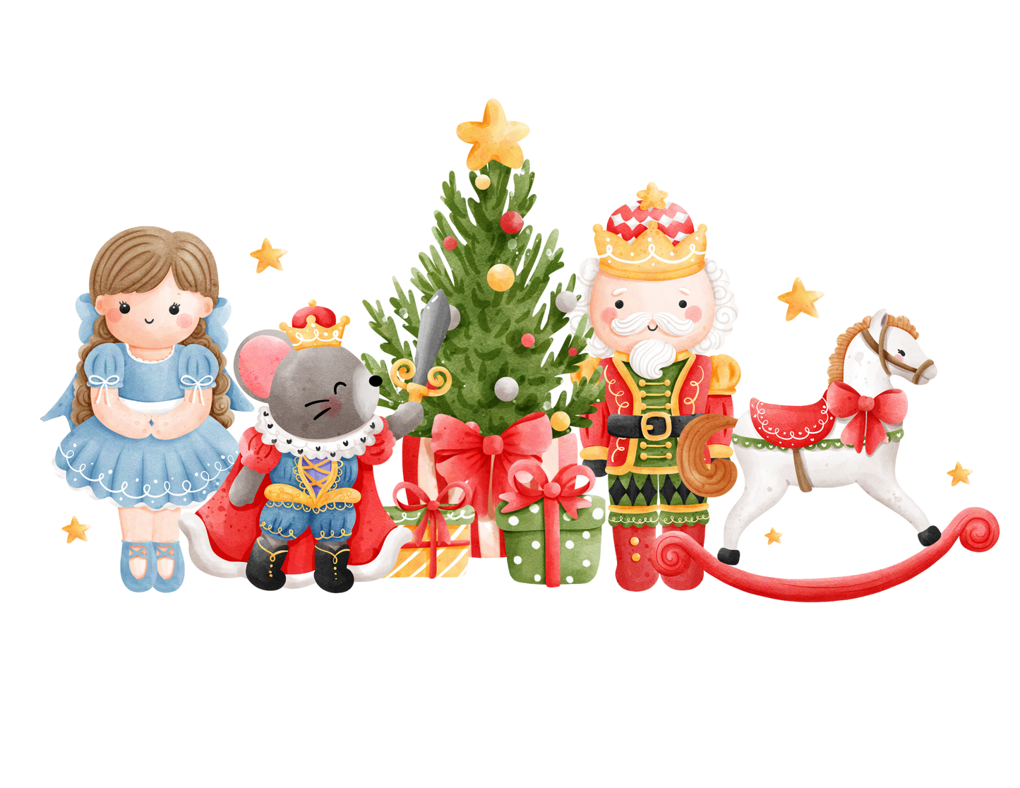 Christmas Baby Romper Sleepsuit Nutcracker