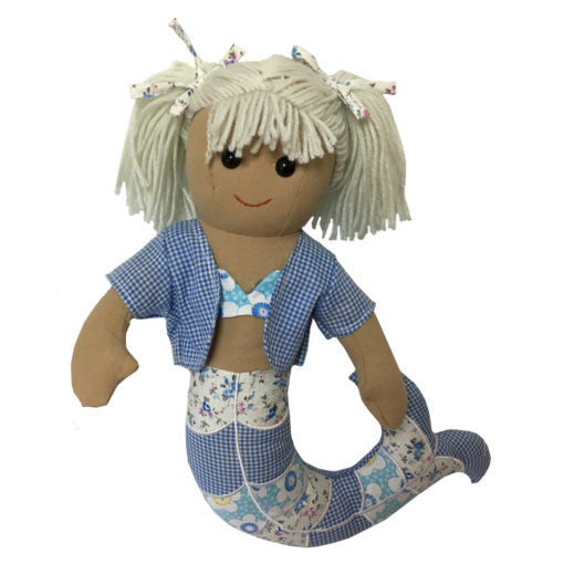 Personalised Mermaid Rag Doll