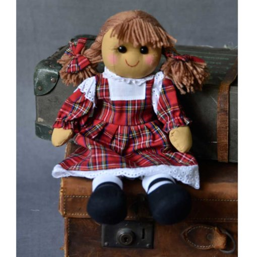 Personalised Tartan Rag Doll