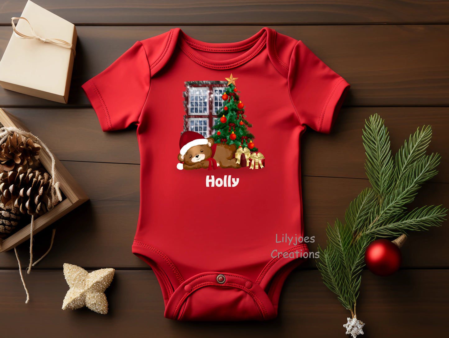 Red Baby Vest