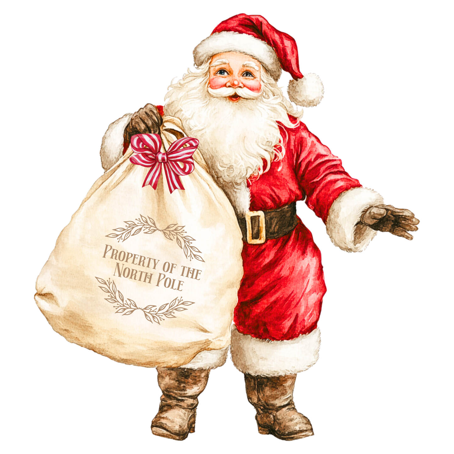 Christmas Baby Romper Sleepsuit Santa Sack