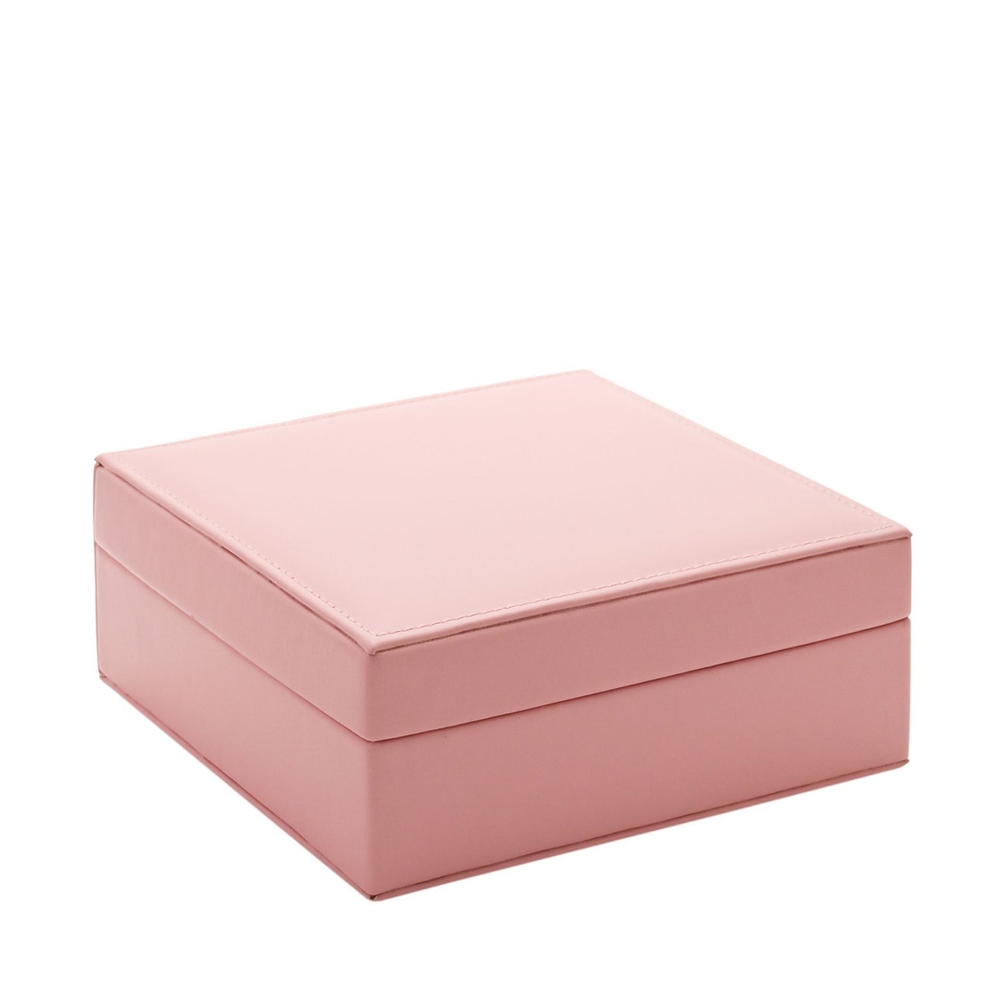 Personalised Pink Jewellery Box Square