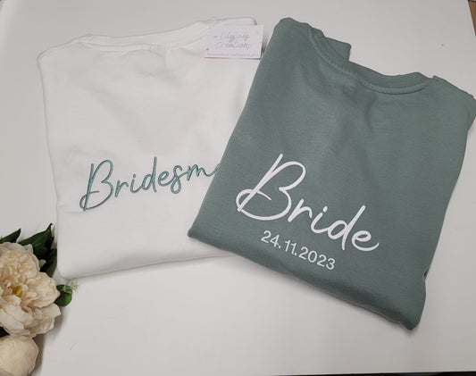 Personalised Bride Sweatshirt Hoodie