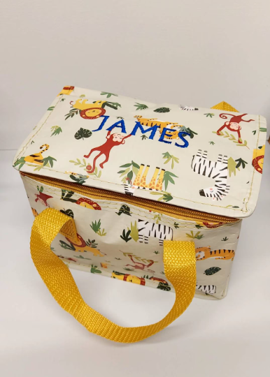 Personalised Safari Lunch Bag