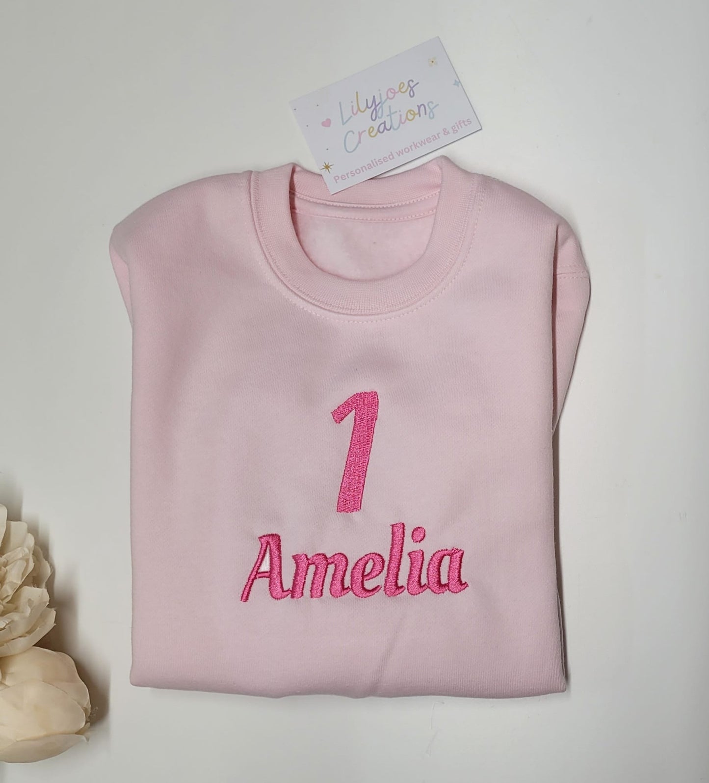 Personalised Kids Birthday Sweatshirt