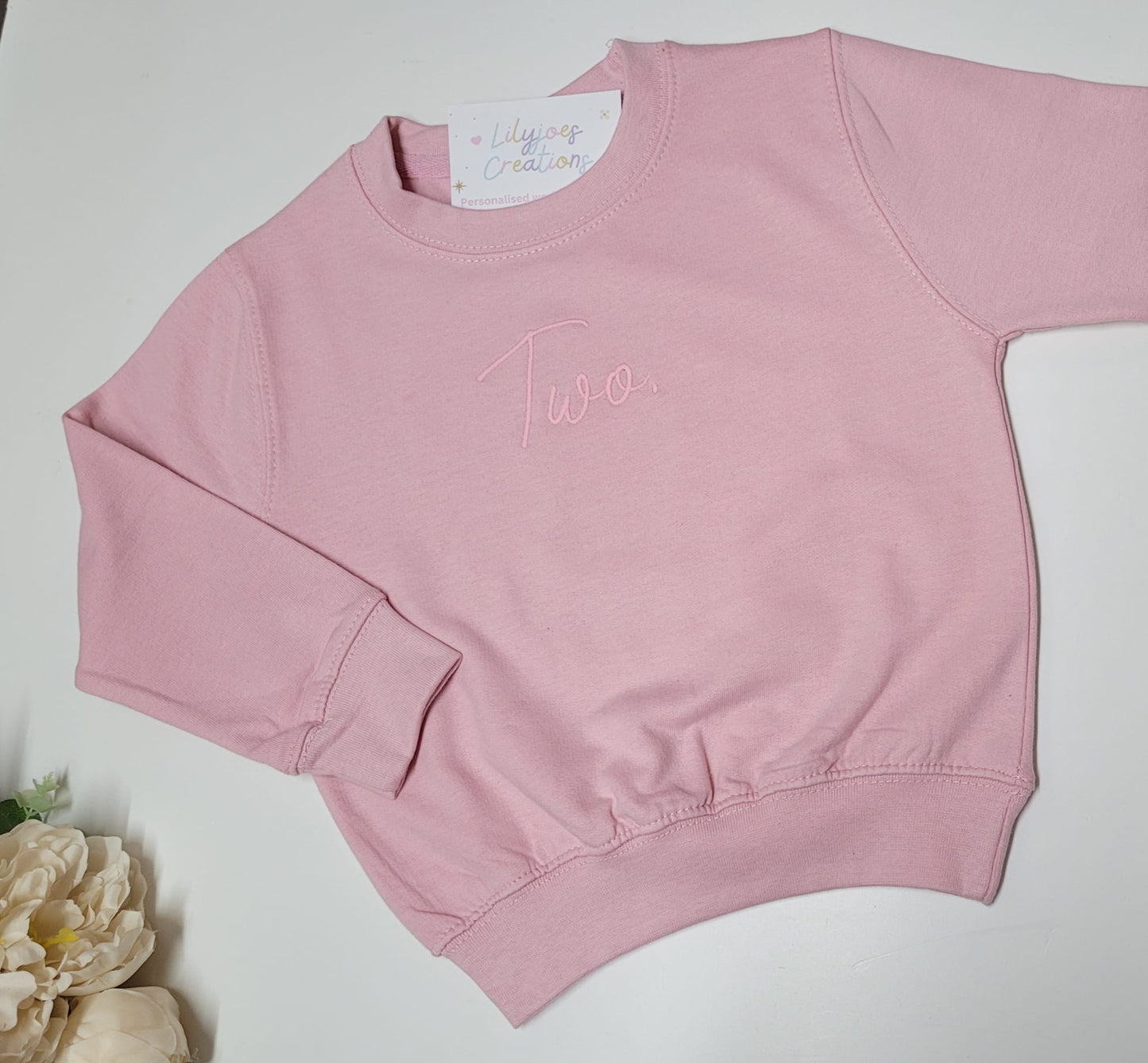 Personalised Kids Birthday Sweatshirt