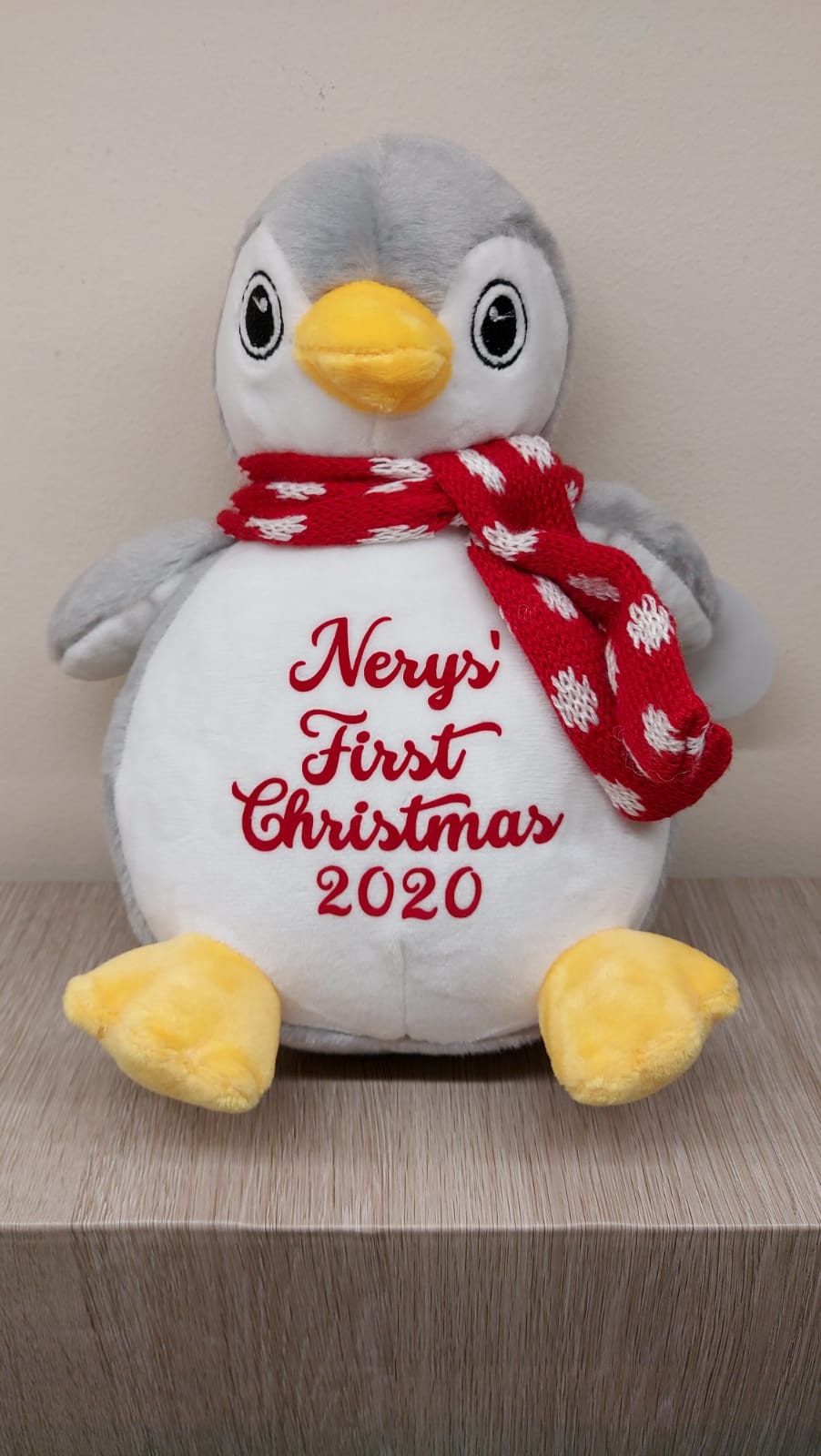 Personalised Christmas Penguin