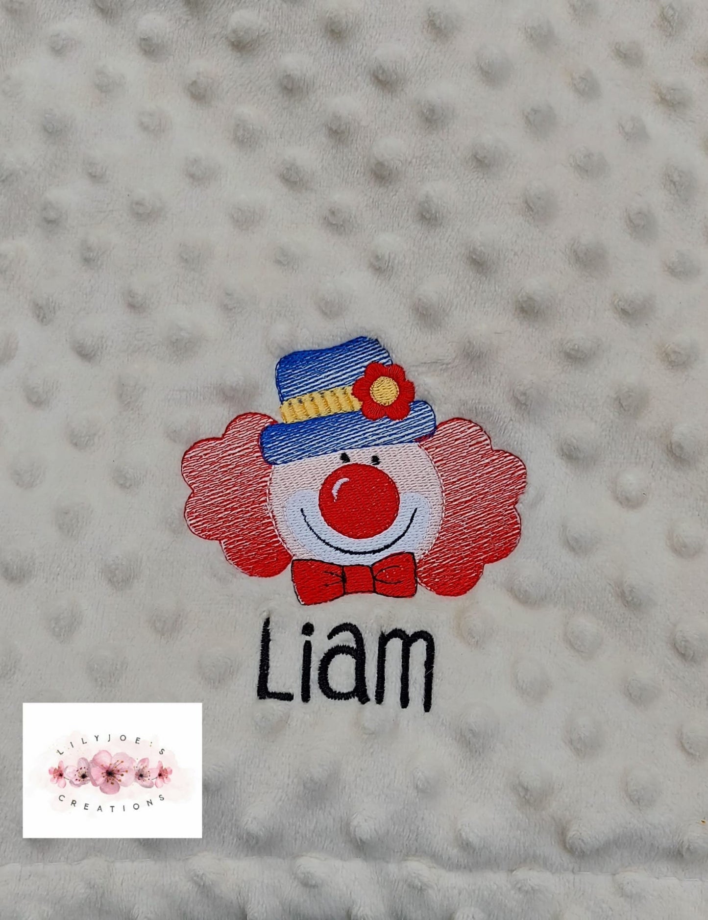 Personalised Embroidered Baby Blanket