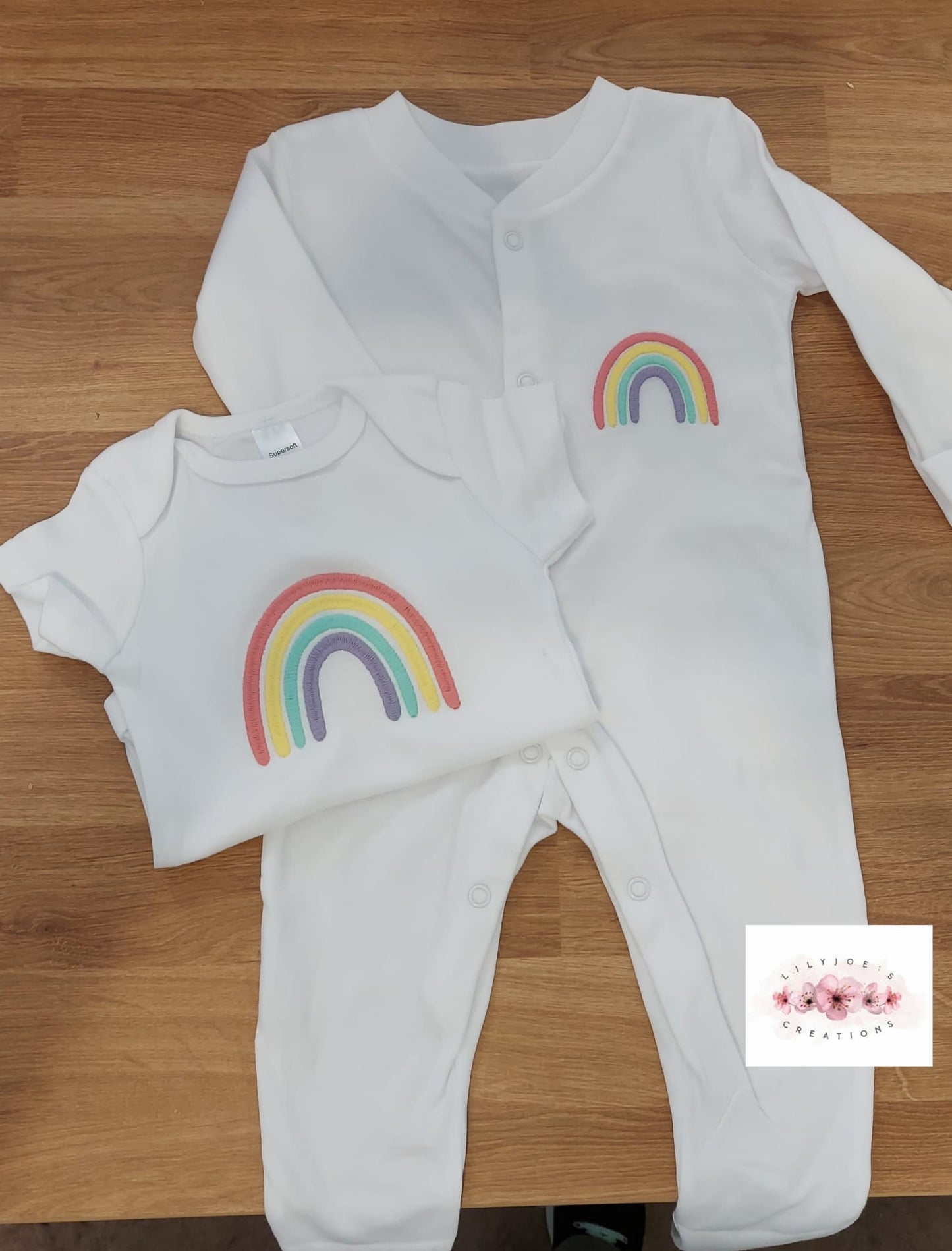 Personalised baby vest