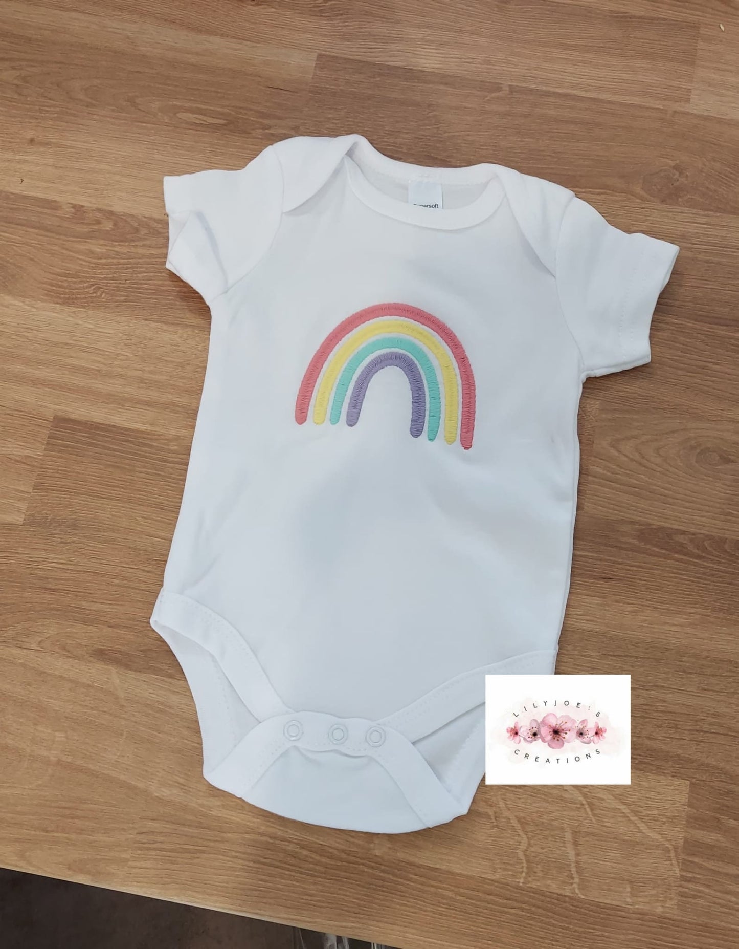 Personalised baby vest