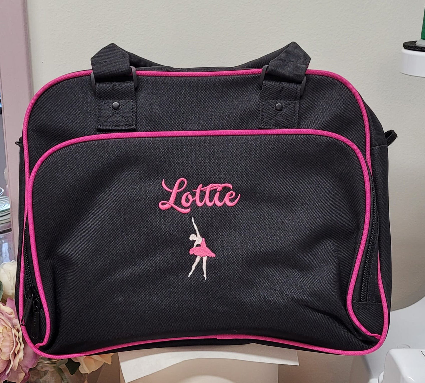 Personalised Hot Pin Dance Sports Bag