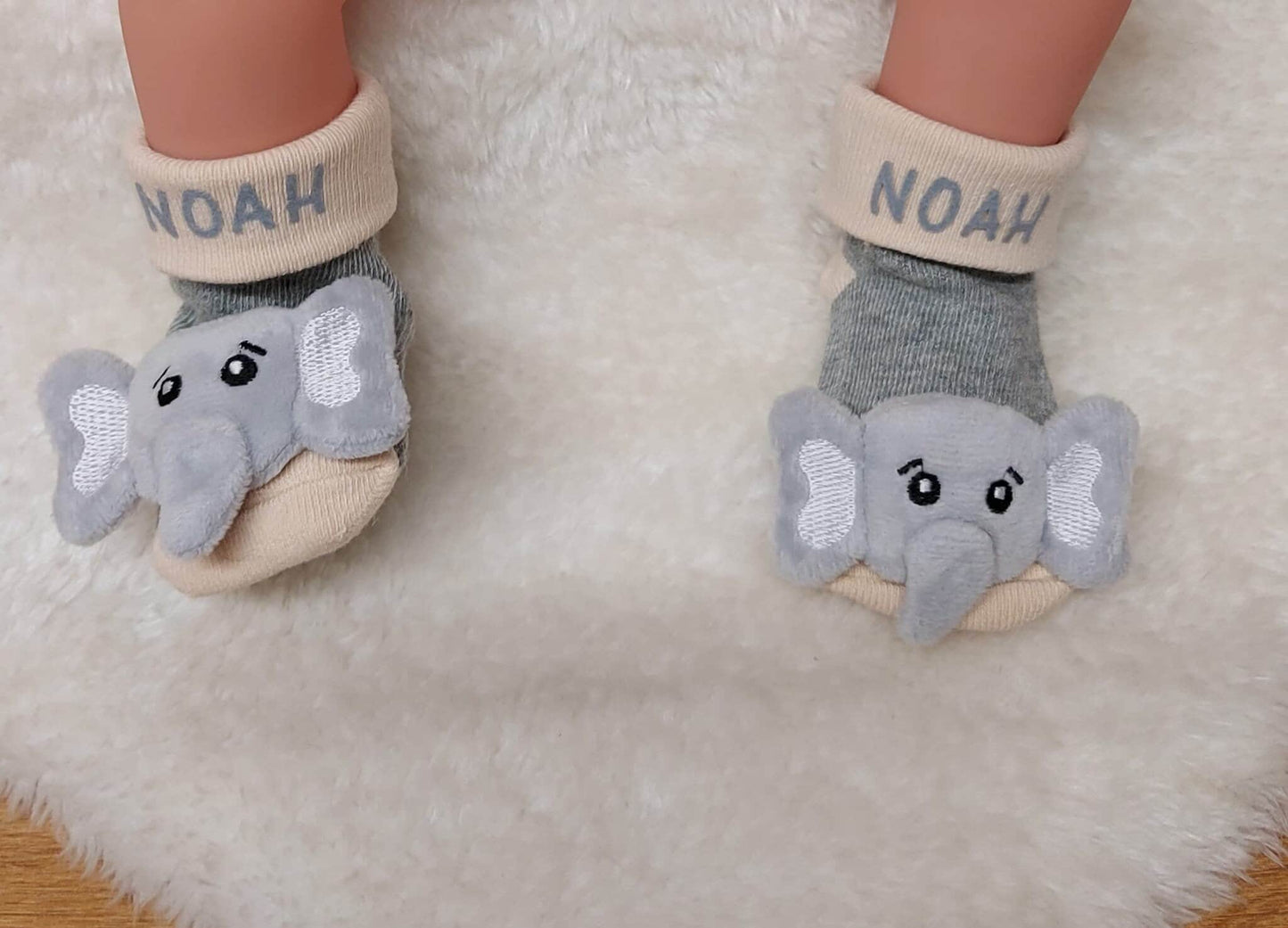 Bunny Baby Socks, not personalised.