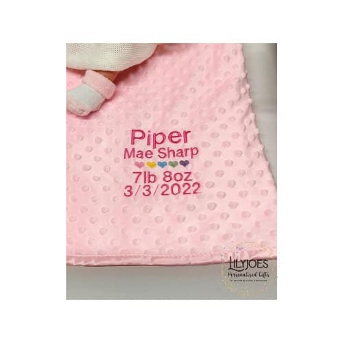 Personalised Baby Blanket