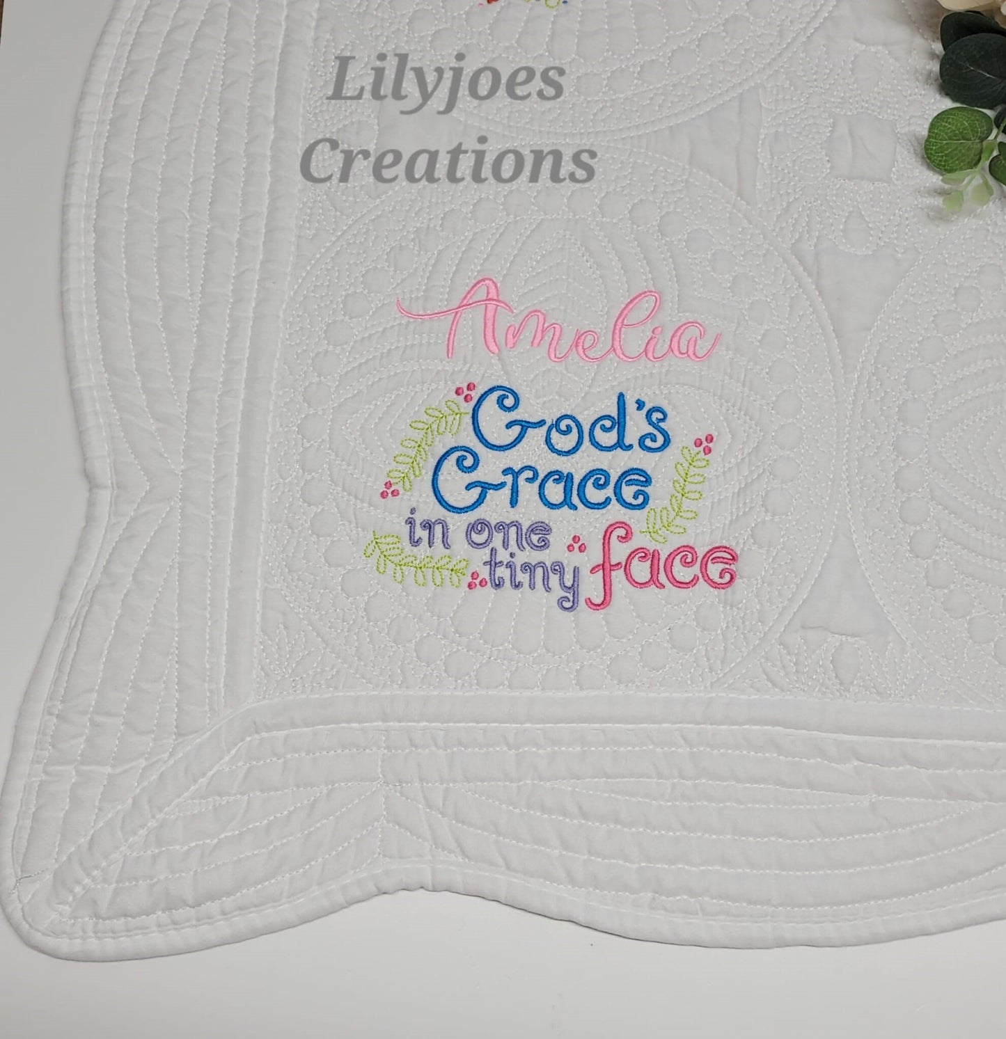 Personalised Baby Quilt