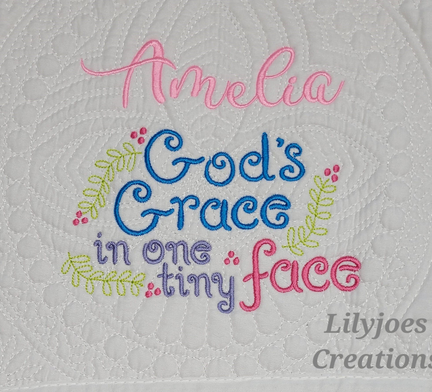 Personalised Baby Quilt