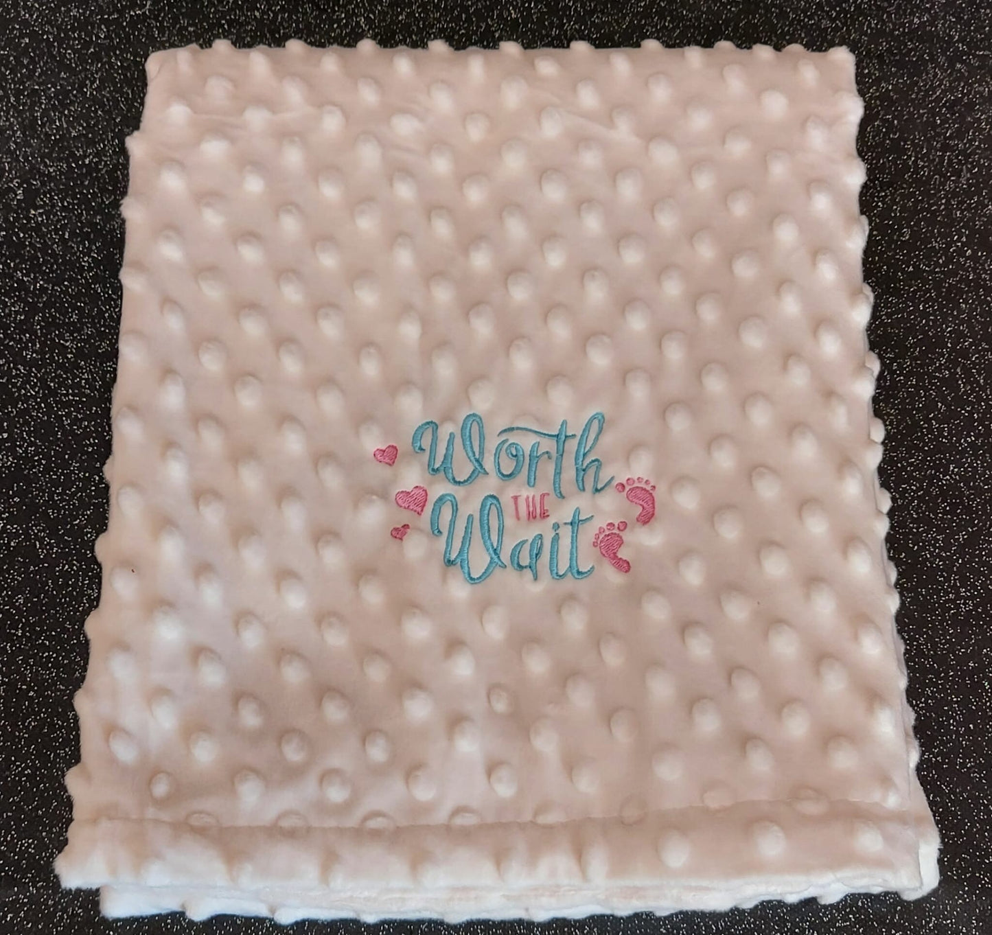 Personalised Embroidered Baby Blanket