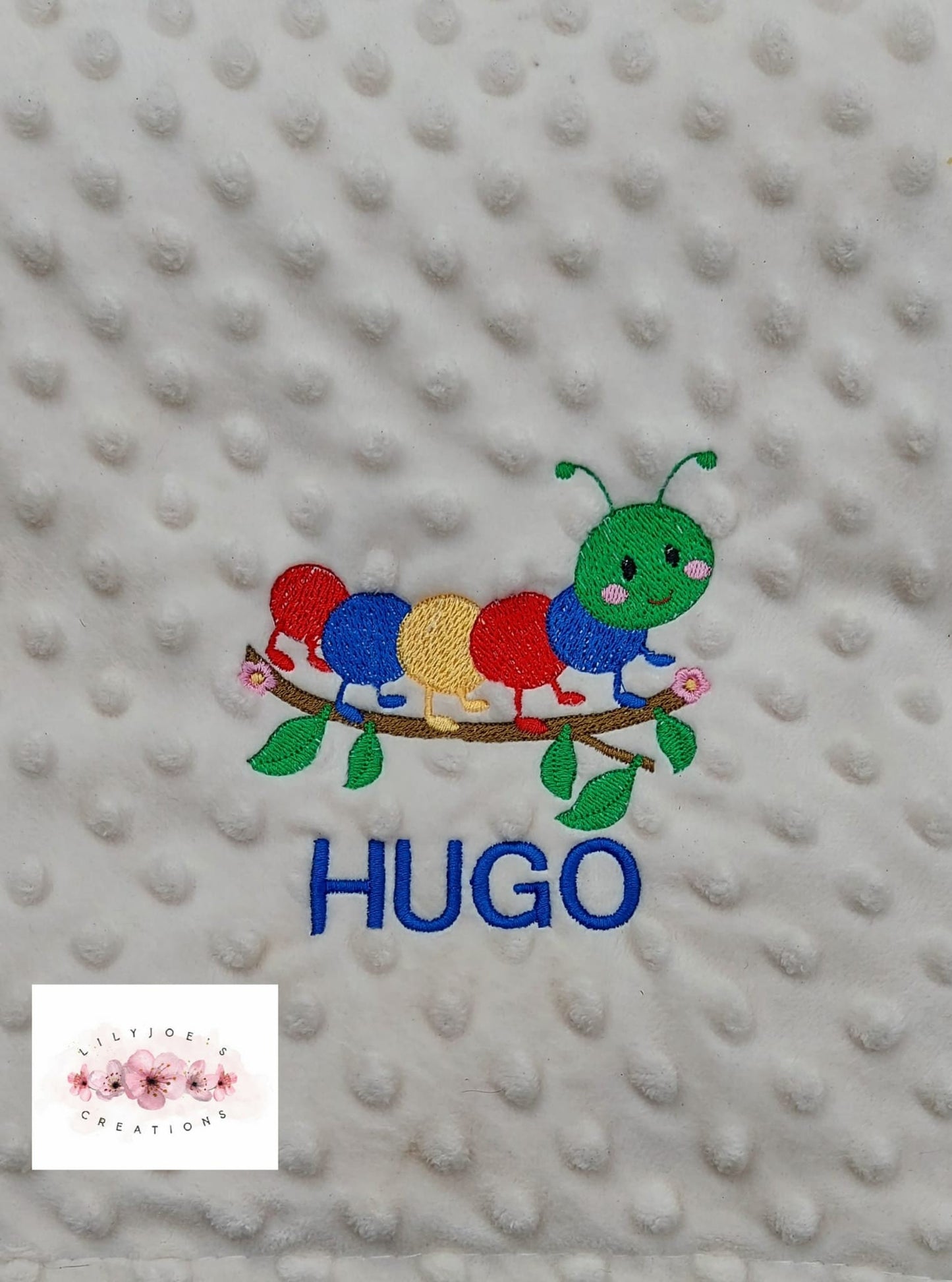 Personalised Embroidered Baby Blanket