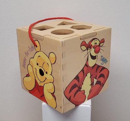 Wooden Personalised Shape Sorter Toy