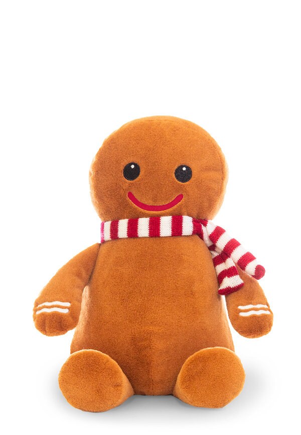 Personalised Embroidered Christmas Gingerbread Man