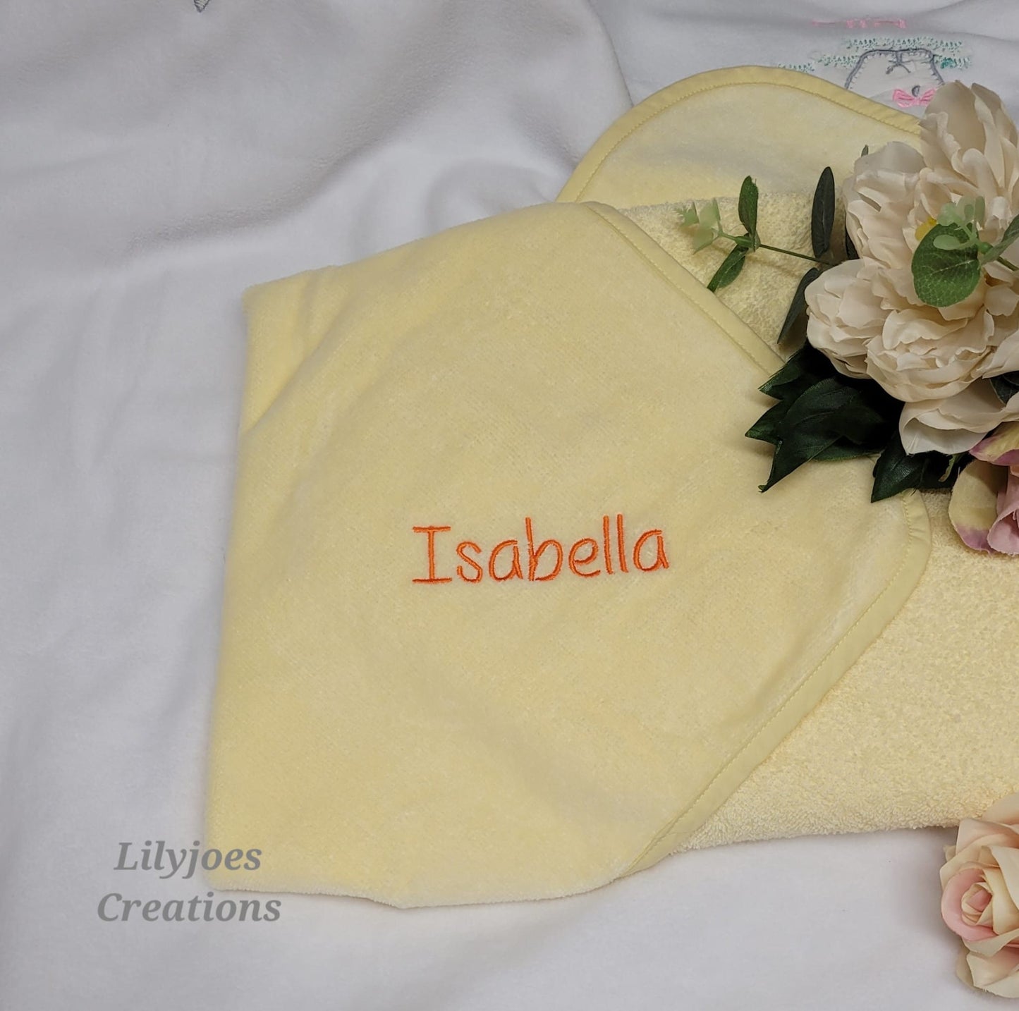 Personalised Baby Duck Towel