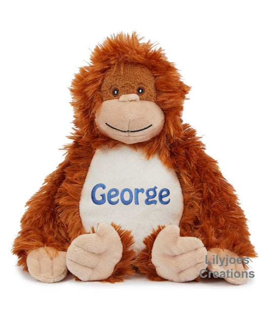 Personalised Orangutan Teddy