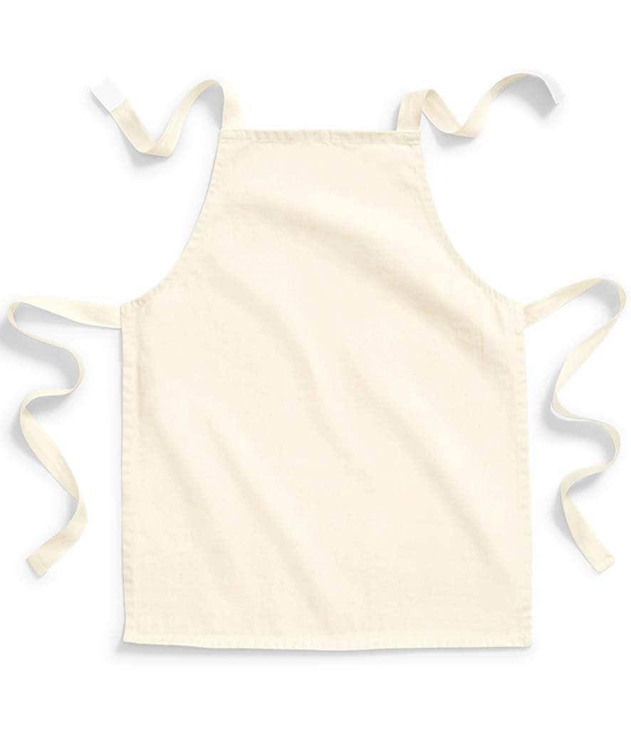 Personalised Kids Apron With Red Ties and Neck