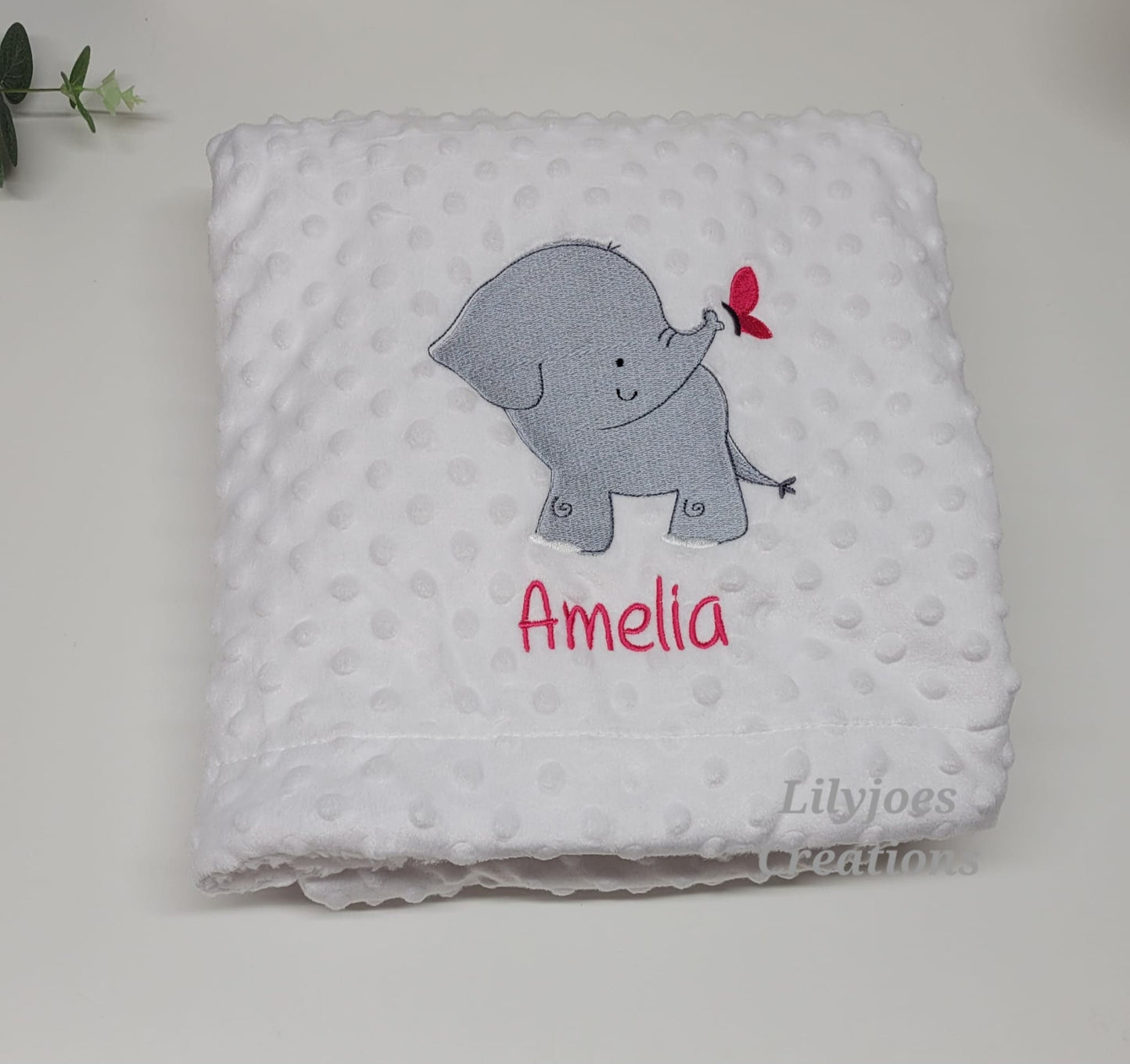 Personalised Baby Blanket