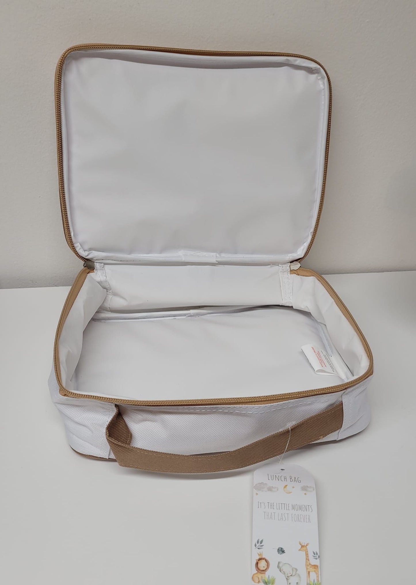 Personalised Safari Animals Lunch Bag