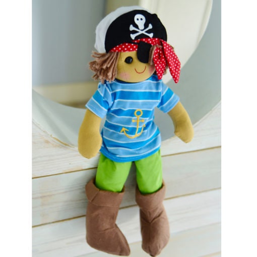 Personalised Pirate Rag Doll