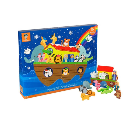 Noahs Ark Wooden Toy Advent Calendar