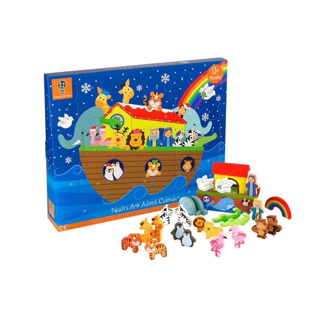 Noahs Ark Wooden Toy Advent Calendar