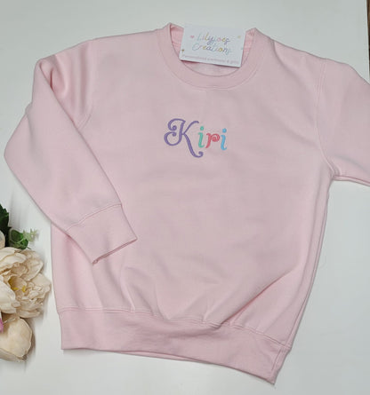 Personalised Kids Name Sweatshirt