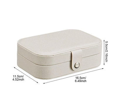Personalised White Jewellery Box