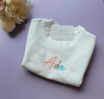Personalised Kids Name Sweatshirt