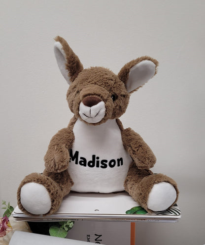 Personalised Kangaroo Teddy