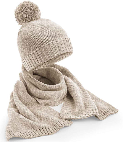 Scarf and Beanie Hat Set