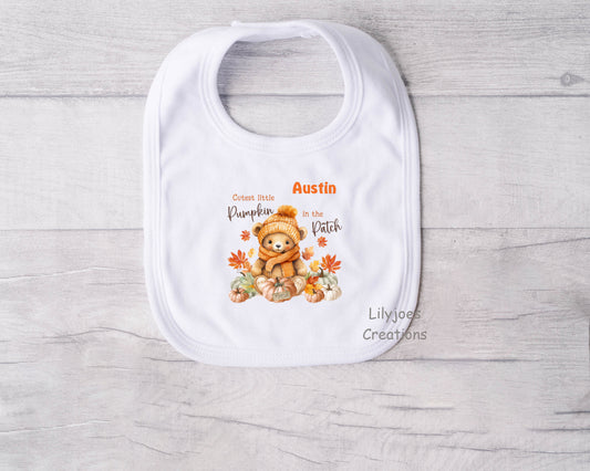 Halloween Bib