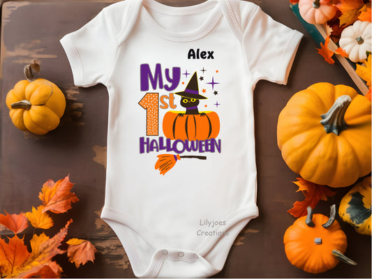 Halloween Baby Vest