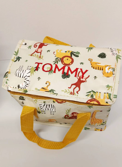 Personalised Safari Lunch Bag