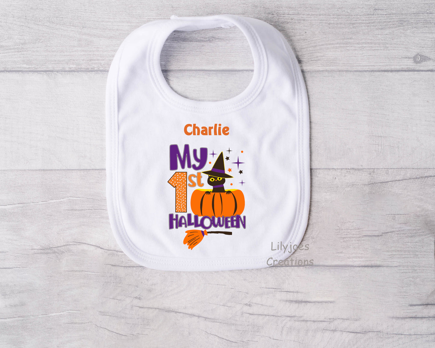 Halloween Bib