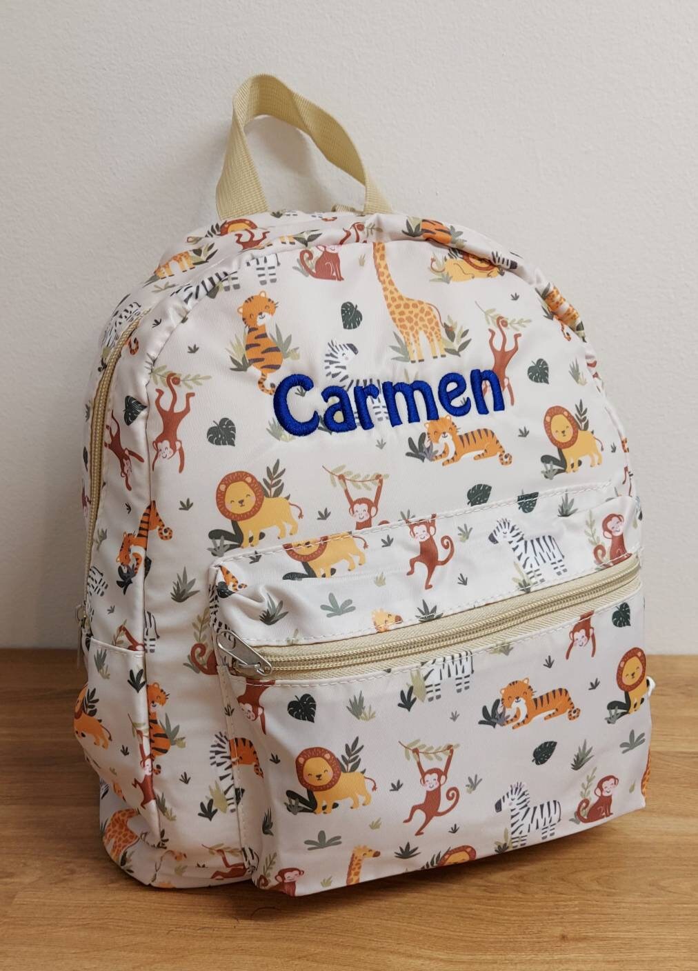 Personalised safari backpack