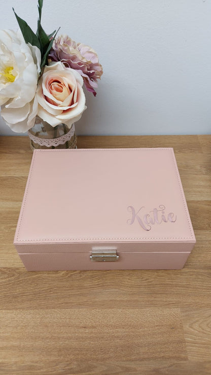 Personalised Large Jewellery Box