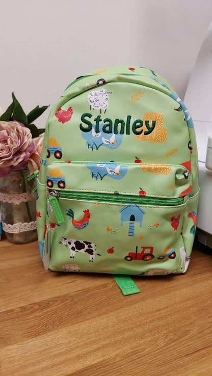 Personalised Farmyard Backpack